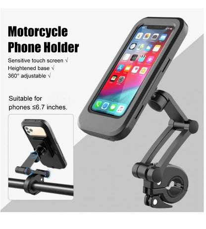 Soporte Holder Base Impermeable Moto