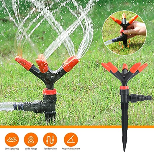ASPERSOR DE JARDIN 360°